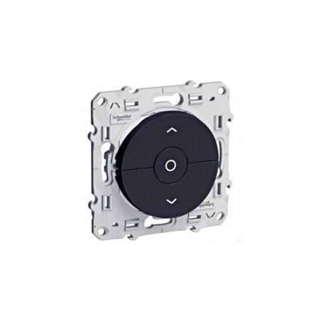 ODACE INTERRUPTEUR ANTH. 3 BOUTONS MONTÉE/DESCENTE/STOP POUR VOLETS-ROULANTS SCHNEIDER S540208