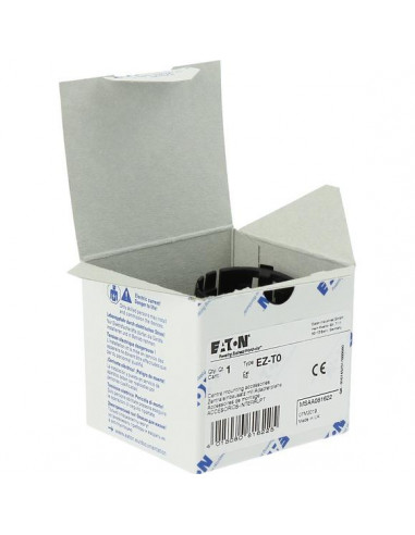 Accessoire pour montage encastré avec fixation centrale avec plastron 000081622 EATON EZ-T0