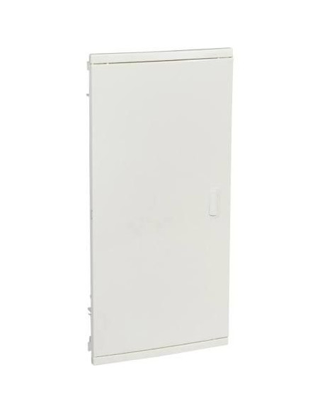 Coffret modulaire encastré 4 rangées 48+8 modules avec porte isolante galbée blanche LEGRAND 001514