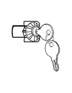 Serrure n° 50 pour porte de coffret DRIVIA 13 LEGRAND 001684 2