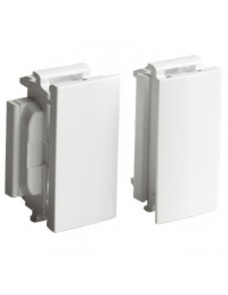 Accessoire Soluclip pour montage Mosaic sur goulotte Mosaic à clippage direct blanc LEGRAND 075690