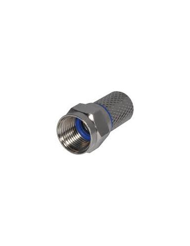 Connecteur F male à visser diam 6.8mm