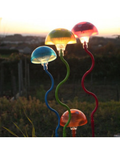Décoration solaire lumineuse Mushrooms WATT&HOME 401167