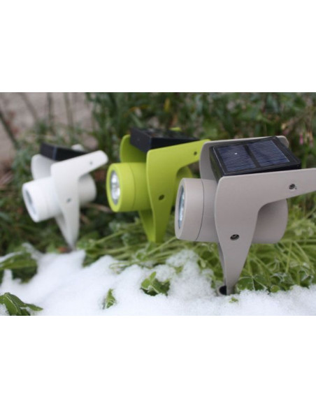 Spot solaire Power Spot medium Vert WATT&HOME 401170