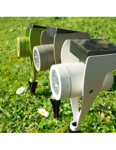 Spot solaire Power Spot medium Vert WATT&HOME 401170