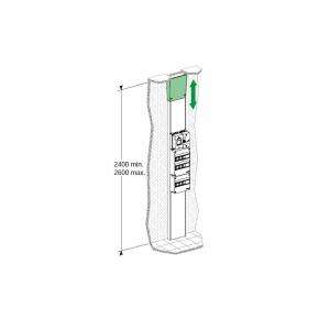 Resi9 kit goulotte 18M 2 parties corps capot cloisons capot ERDF SCHNEIDER R9HKT18 2