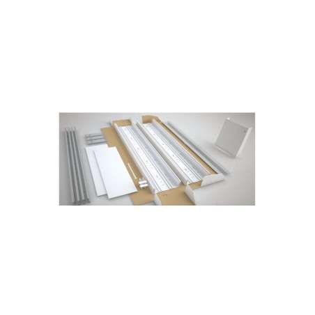 Resi9 kit goulotte 18M 2 parties corps capot cloisons capot ERDF SCHNEIDER R9HKT18