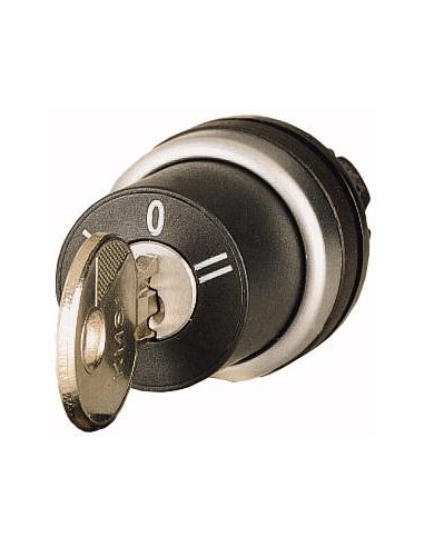 Bouton à clé 3 positions à accrochage 216900 EATON M22-WRS3