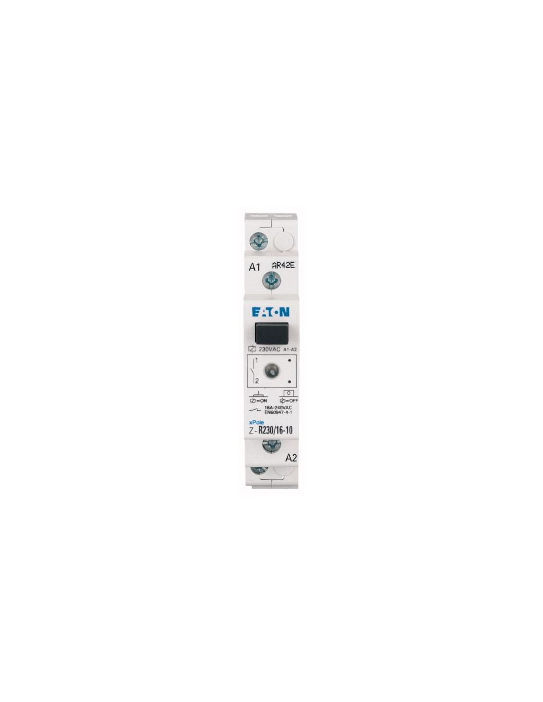 Relais modulaire 24 VAC 1O 16AICS-R16A024B100 EATON Z-R24/16-10