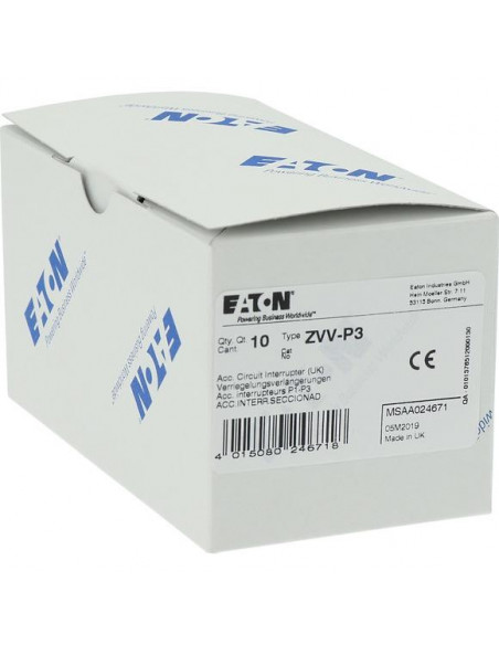 Rallonge de verrouillage 25mm T5b P3 EATON ZVV-P3