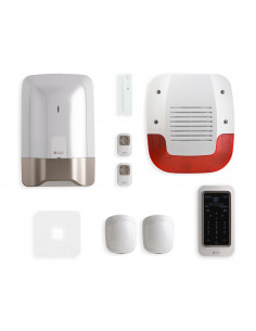 Pack alarme radio avec box connectée et détecteur d'ouverture Pack Tyxal+ DELTA DORE 6410192 2