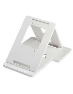 Support bureau blanc pour tout moniteur mains libres écran 3,5 ou 7'' MCWSB AIPHONE 110777