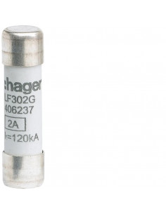 Cartouche fusible industrielle 10x38 gG 4A HAGER LF304G