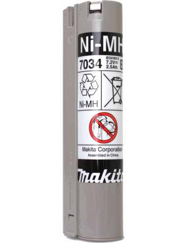BATTERIE 7034 7,2V 2,5Ah Ni-Mh MAKITA 193888-6