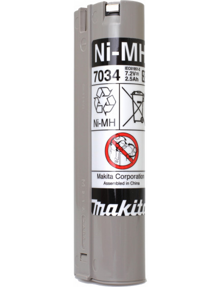 BATTERIE 7034 7,2V 2,5Ah Ni-Mh MAKITA 193888-6