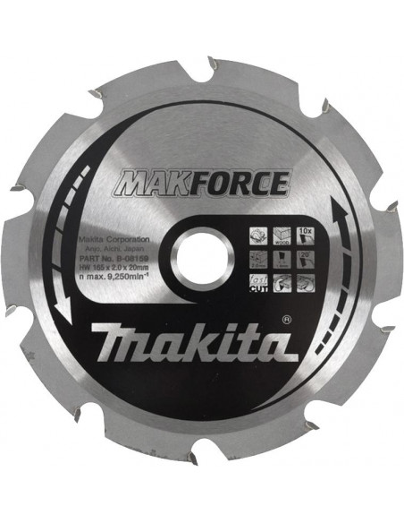 LAME TCT PO MAK 210/30/16 BOIS MAKITA B-08230