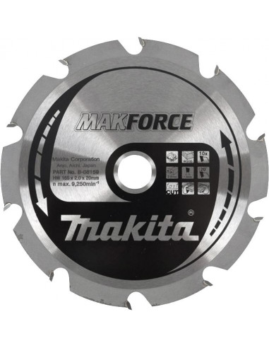 LAME TCT PO MAK 210/30/16 BOIS MAKITA B-08230