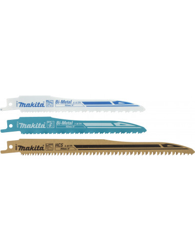 Pack de 3 lames S-Express pour scie récipro MAKITA B-13677