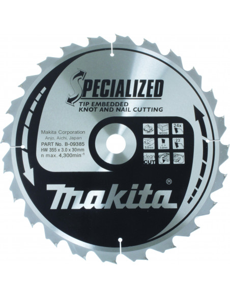 LAM TCT PO 355/30/24 BOISCLOU+ MAKITA B-33087