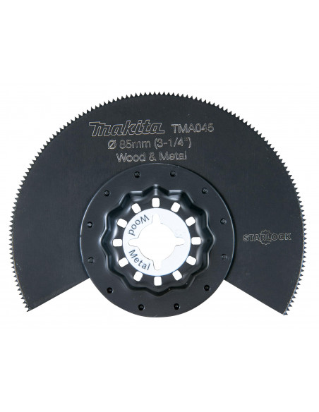 LAME SEGMENT BIM STARLOCK 85MM BOIS/METAL MAKITA B-64799