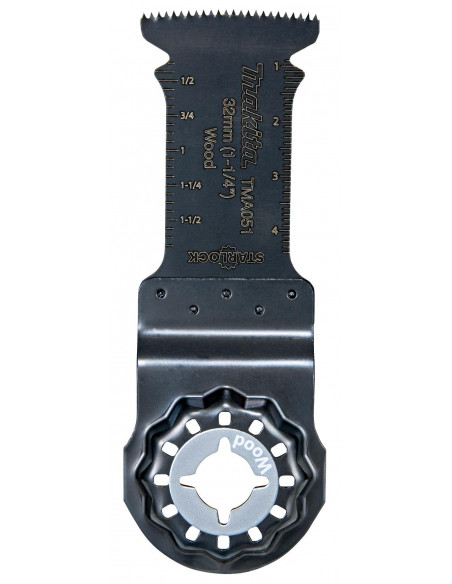 5 Lames plongeantes HCS Bois coupe précision TMA051 STARLOCK 32x50mm MAKITA B-64858-5