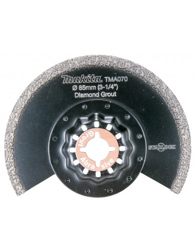 Lame segment à concrétion diamant TMA070 STARLOCK 85mm G40 MAKITA B-65034