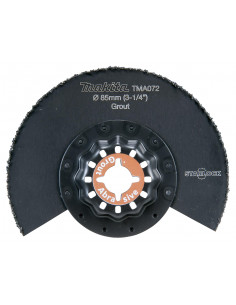 LAME SEGMENT A CONC CARBURE 85MM TMA072 MAKITA B-65056 2