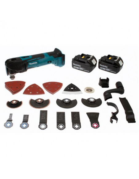 Découpeur-ponceur multifonctions 18 V Li-ion 4 Ah MAKITA DTM51RMJX3