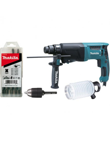 Perforateur SDS-Plus 800 W 26 mm MAKITA HR2600X9