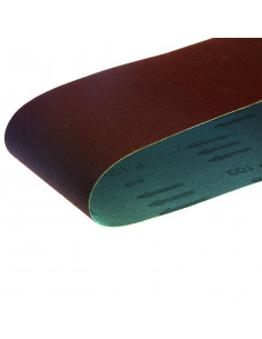 5 Bandes abrasives 100x610 mm pour bois métal Grain 80 MAKITA P-36902