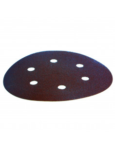 DISQUES ABRASIF D150MM GRAIN 60 10 PIECES VELCRO B MAKITA P-37487 2
