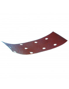 10 Feuilles rectangulaires abrasives 100x240 mm 6+4 trous Bois/Métal Grain 120 MAKITA P-42905
