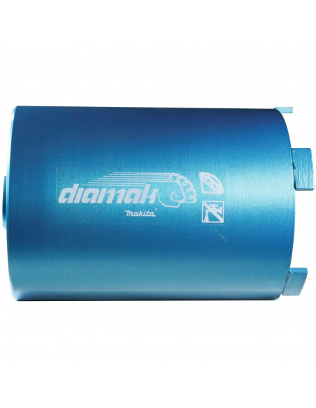 Trépan 52 x 150 mm pour usage à sec DIAMAK MAKITA P-64113SEC 52MM MAKITA P-64113