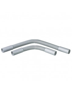 Accessoire de liaison flexible IP44 Ø25mm de longueur 285mm gris RAL7035 LEGRAND 06053 2