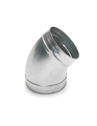 C 45° galvanisé diam   80 mm coude secteur 45° embouti ALDES 11093387