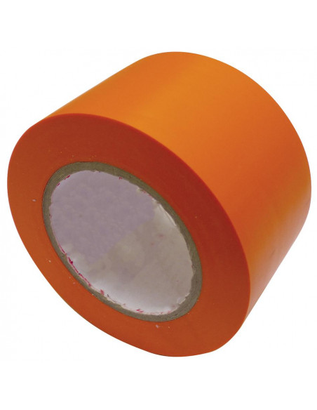 RUBAN ADHESIF ISOLANT PVC 50 mm x 25 m ORANGE MICHAUD BR406