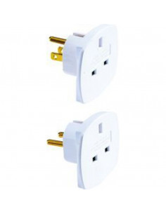 ADAPTEUR 2P MALE 4 FEM.UNIVERSEL L'EBENOID 010209