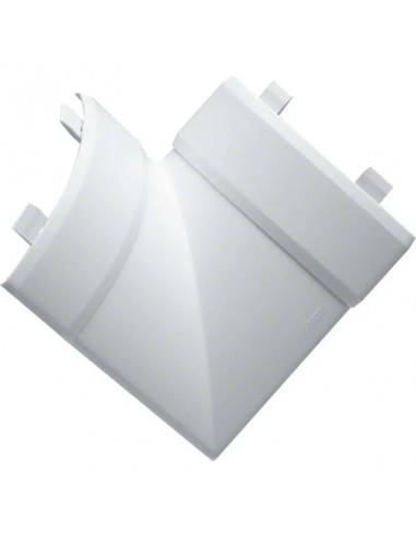 Angle intérieur plat pour moulure d'angle EK40040 H 40mm l 40mm Pure HAGER EK4004059016