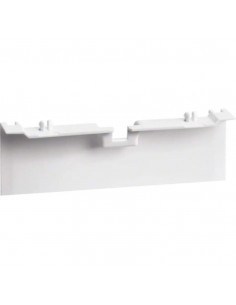 Support pièce de recouvrement pour plinthe SL20115 Pure HAGER SL20115A9016