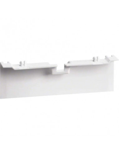 Support pièce de recouvrement pour plinthe SL20115 Pure HAGER SL20115A9016