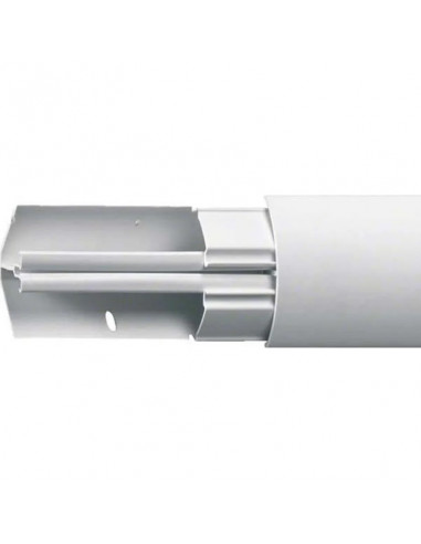 Moulure d'angle EK40040 H.40mm l.40mm L.2500mm Pure Blanche HAGER EK4004009016