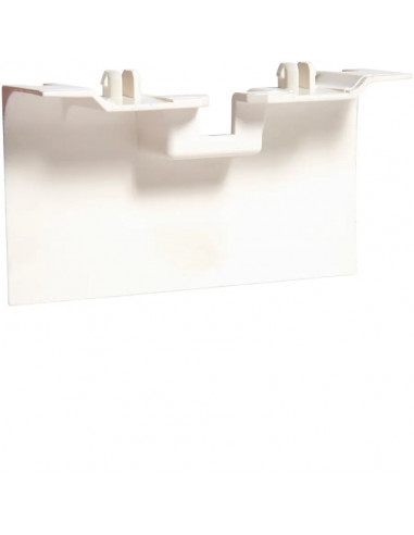 Pièce de recouvrement de support d'appareillage pour plintheSL20115 Pure HAGER SL20115AF9016