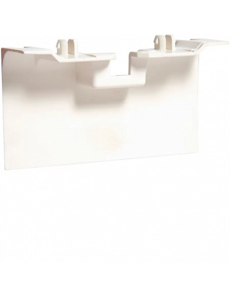 Pièce de recouvrement de support d'appareillage pour plintheSL20115 Pure HAGER SL20115AF9016