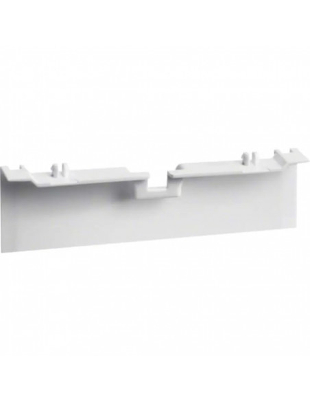 Support pièce de recouvrement pour plinthe SL20080 Pure HAGER SL20080A9016