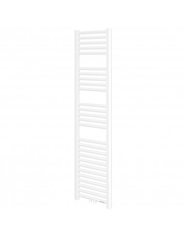 Radiateur sèche-serviettes 2012 étroit eau chaude racc. double 0516W blanc ATLANTIC 833953
