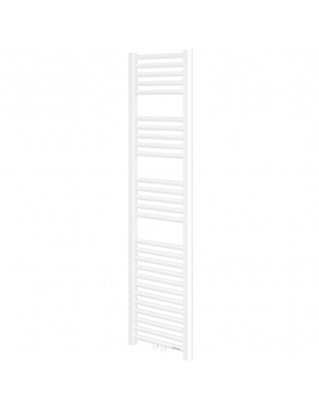Radiateur sèche-serviettes 2012 étroit eau chaude racc. double 0516W blanc ATLANTIC 833953