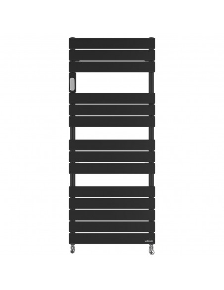 Radiateur sèche-serviettes Adélis eau chaude racc. collecteurs 0960W noir ATLANTIC 863143