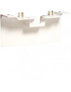 Pièce de recouvrement de support d'appareillage pour plintheSL20080 Pure HAGER SL20080AF9016 2