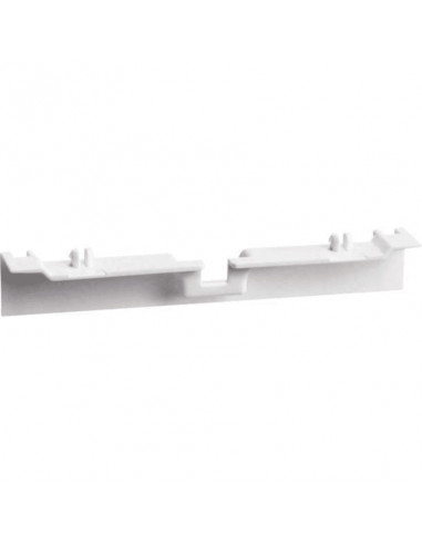 Support pièce de recouvrement pour plinthe SL20055 Pure HAGER SL20055A9016