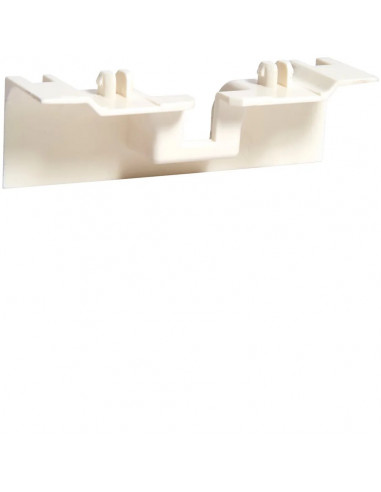 Pièce de recouvrement de support d'appareillage pour plintheSL20055 Pure HAGER SL20055AF9016